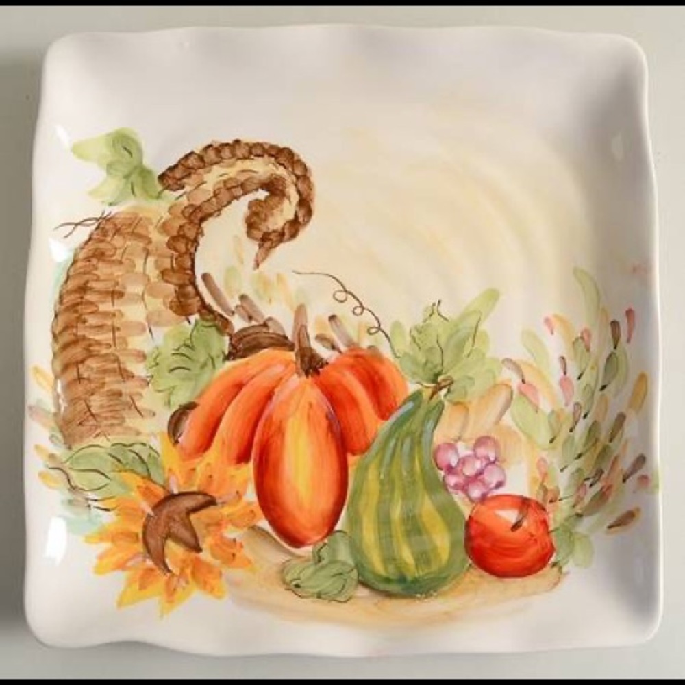 Maxcera ‘Beautiful Watercolor’ Salad Plates ~ 4